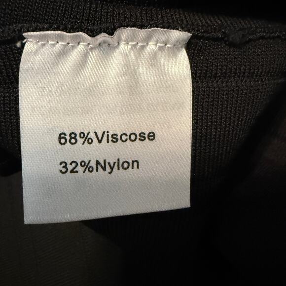 Women's Aleeza Paris Beautiful Black Pleated Midi Skirt Size Medium NEW - Picture 7 of 12